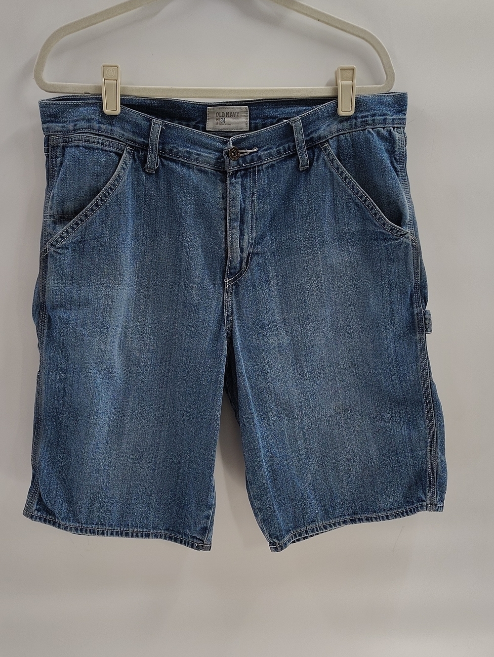 Old Navy Denim Short Cargo Size 34 100% Cotton